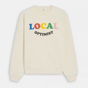 Madhappy Cream Crewneck Local Optimist
